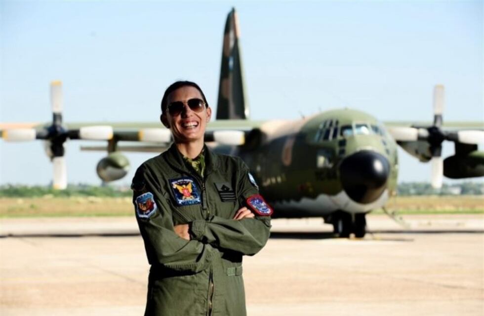 La historia de la única mujer argentina en volar un Hércules