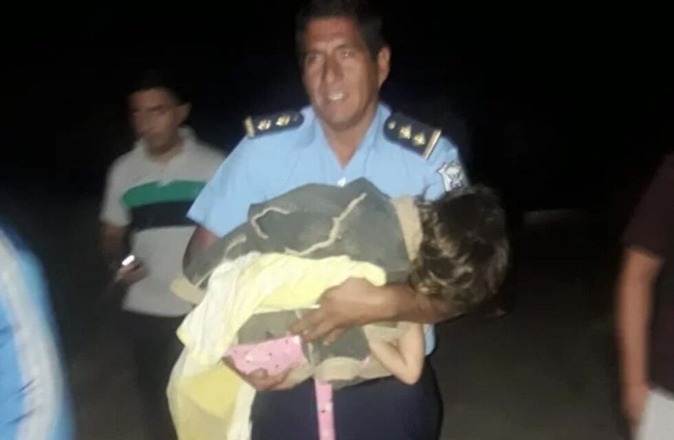 Después de 9 horas de angustia, hallaron con vida a la nena de 4 años desaparecida en San Juan