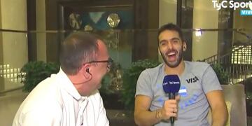 Facu Campazzo y la desopilante entrevista en TyC Sports\u002E