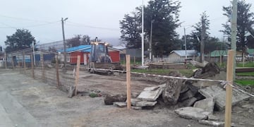 Obra de remodelación de la \