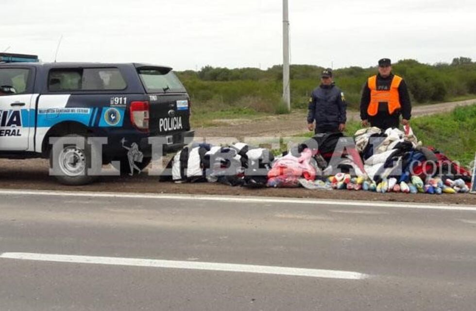 Trasladaban mercadería ilegal y fueron detenidos por la Policía Federal en la Ruta 34