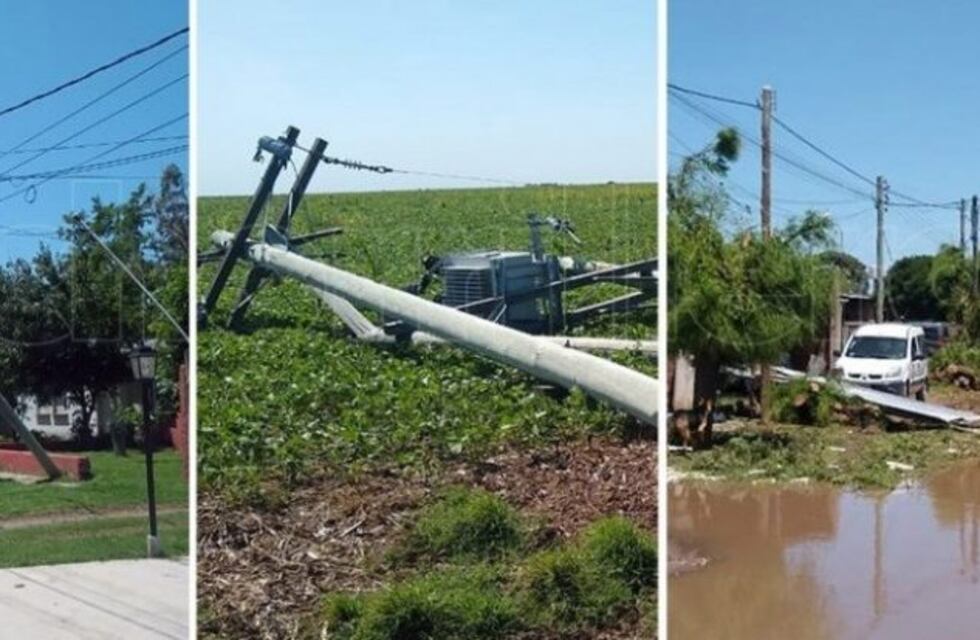 Mirá la devastación que dejó el paso del ciclón en Buena Esperanza