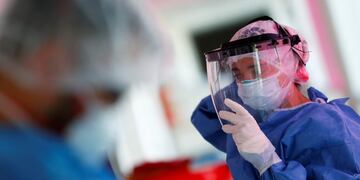 Coronavirus en Buenos Aires, Argentina (Foto: REUTERS/Agustin Marcarian)