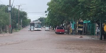 Intensa lluvia en La Rioja
