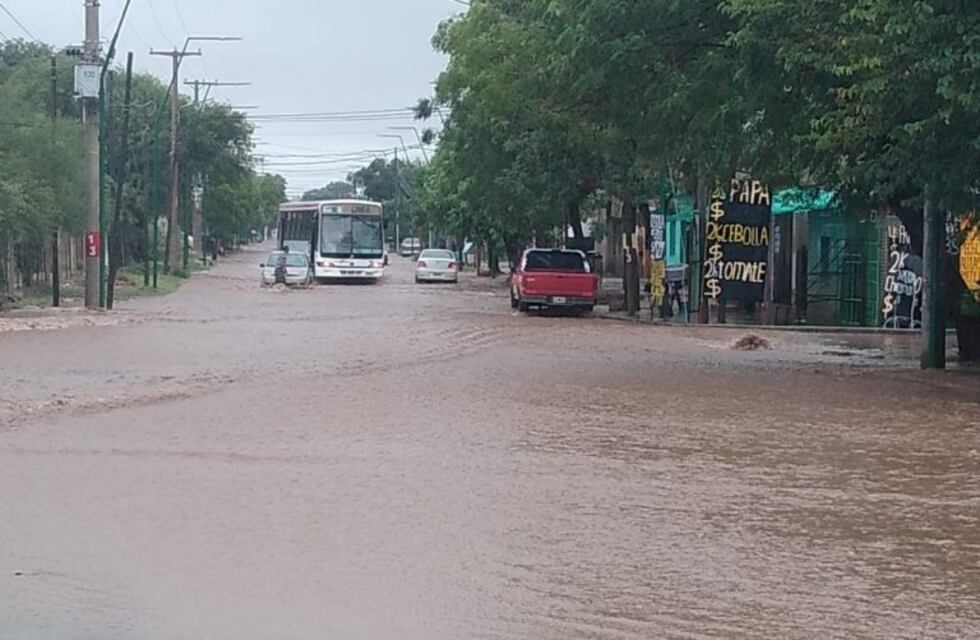 Viento, lluvia y granizo en algunos sectores de La Rioja