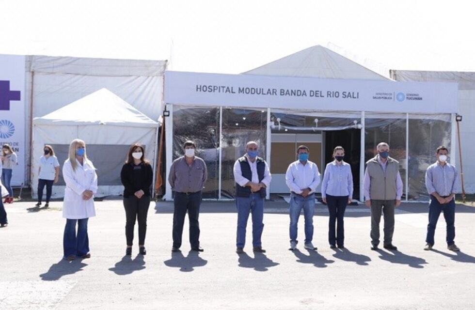 La próxima semana estaría en funcionamiento el hospital modular de Banda del río Salí