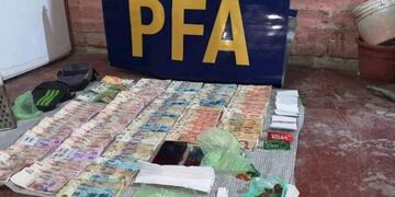 Procedimiento de droga en la Villa 17 de Agosto