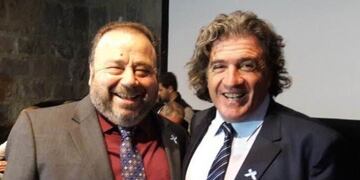 El senador provincial Héctor Hugo Bonarrico y el diputado nacional José Luis Ramón están en veredas enfrentadas, aunque Bonarrico lo felicito por cambiar de postura frente al aborto\u002E