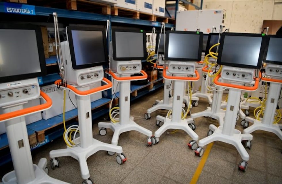 Coronavirus en Córdoba: el Hospital de Clínicas recibió cinco nuevos respiradores