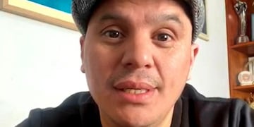 Ángel Carabajal y su descargo\u002E (Foto: captura de pantalla / video difundido)\u002E