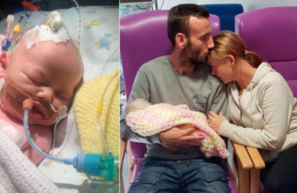 Un beso mató a un bebé y sus padres advierten sobre los peligros del herpes