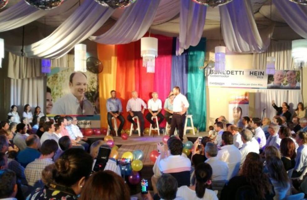 Frigerio en el cierre de campaña: "Javier Melchiori va a ser intendente de esta ciudad"