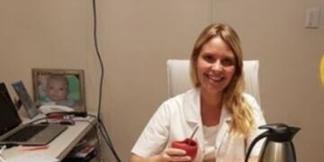 “Si mi colega me viera tomando mate en el consultorio!!! Códigos de estética visual y moral!! Jajajjajaja”, escribió Quiroga