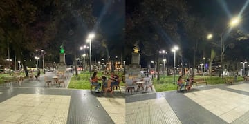 Concepción: bares y restaurantes podrán ocupar plazas\u002E (Foto Canal 5)
