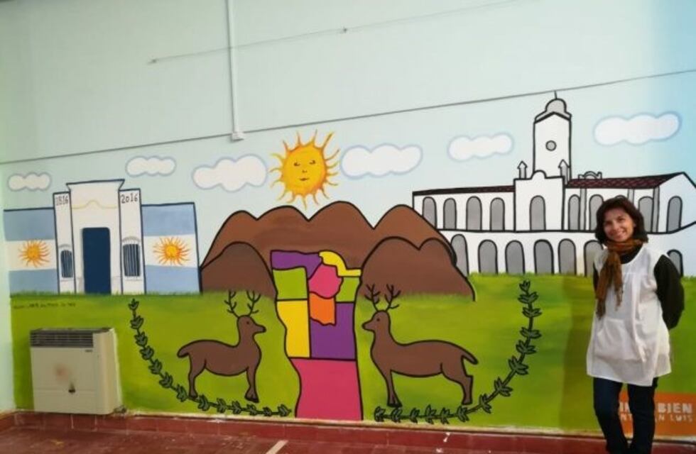 "Pinta San Luis" dejó su huella en cuatro escuelas de la provincia