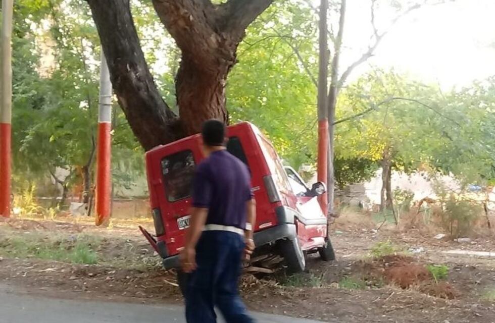 Perdió el control de su vehículo, se estrelló contra un árbol y murió