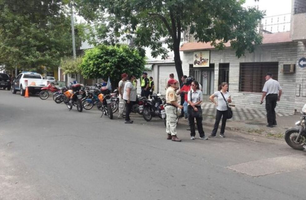 La Municipalidad remitió 50 motos durante los operativos de control realizados este lunes