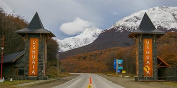 Ingreso a Ushuaia por ruta nacional Nº3