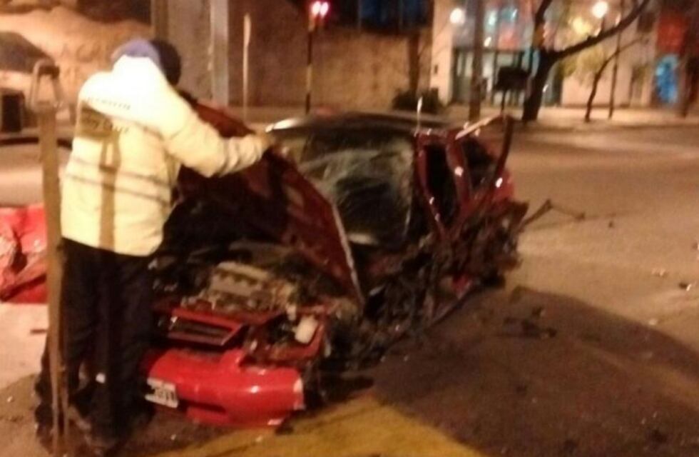 Producto de un violento choque hay corte vehícular en Godoy Cruz