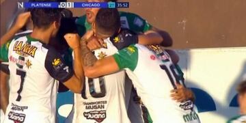 Turbina acertó y Platense sigue a seis punto de Belgrano, que se le puso cerca\u002E