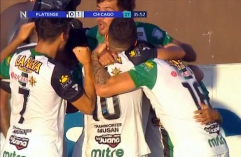 Otro gol de Aldo Araujo para Chicago; un resultado que a Belgrano le sirve