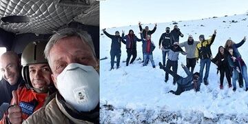 Fotos polémicas en Chubut