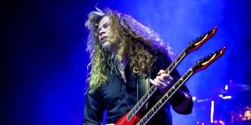 Dave Mustaine, líder de la banda Megadeth, informó que fue diagnosticado con cáncer de garganta\u002E