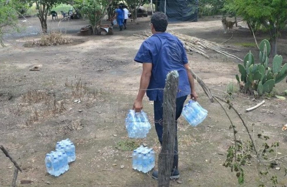 Reciben donaciones para los damnificados por las inundaciones en Finca Mayo