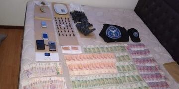 Desbaratan dos kioscos de droga en Villa de Merlo