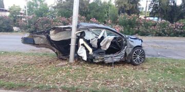 Fatal accidente en acceso Norte entre Pascual Segura y Manuel A\u002E Sáenz