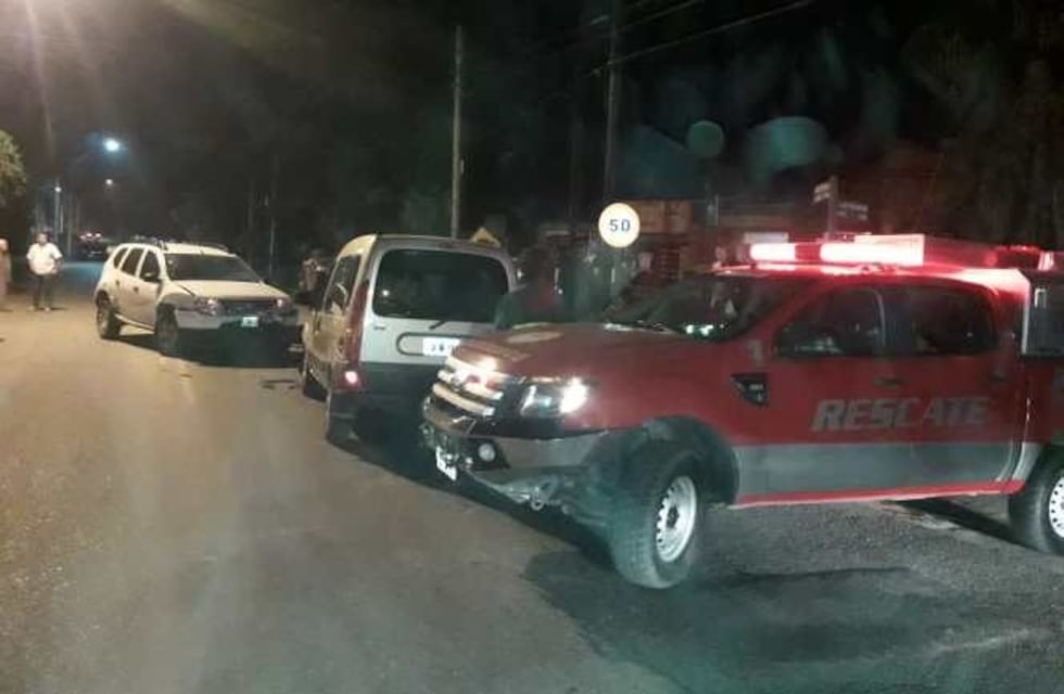 Niña herida por un triple choque en Mendiolaza