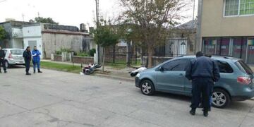 Choque policu00eda local