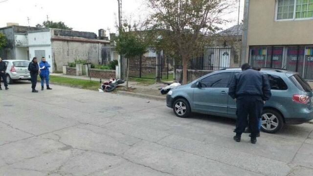 Choque policu00eda local