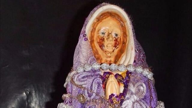 Virgen que llora sangre en Metán, Salta\u002E (Web)