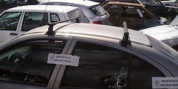 Vehiculos incautados