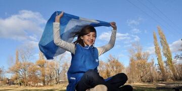 Celina, la alumna de Neuquén que le escribió al presidente (Web)