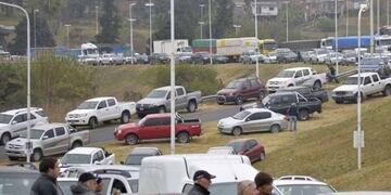 Manifestaciones en el Túnel Subfluvial\u002E
