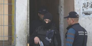 La casa está clausurada por la Municipalidad\u002E (Foto: Gentileza Diario Los Andes/ Andrés Larrovere)