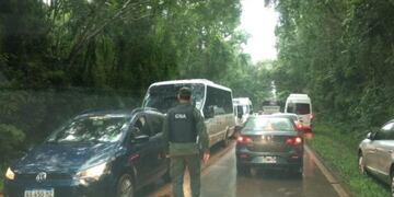 Se levantó el corte de ruta en el ingreso a las Cataratas del Iguazú
