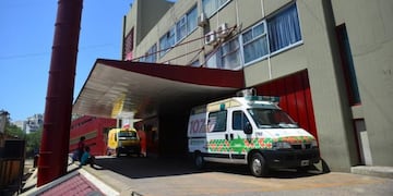 Robaron el dispensario del barrio las violetas