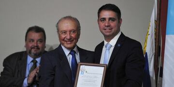 Eduardo Menem - Mauricio Davico\nCrédito: Prensa PGB