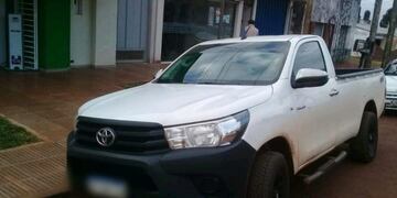 La camioneta es buscada en la zona y en toda la provincia\u002E