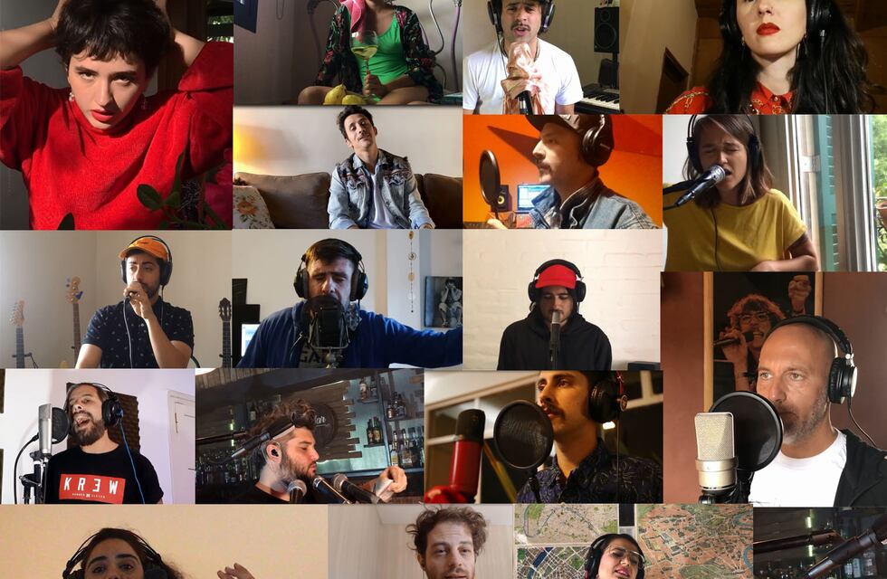Charly García cumple 70 años y artistas mendocinos eligieron “Yendo de la cama al living” para representar la cuarentena