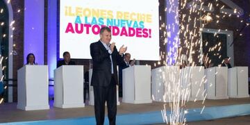 Fabián Francioni, Intendente de Leones