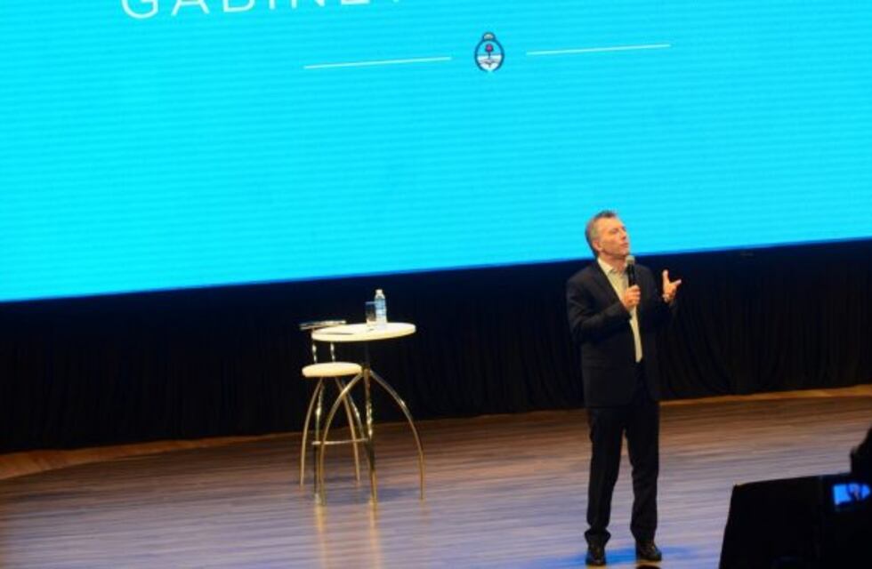 Mauricio Macri brindó un discurso en el CCK y dijo estar "caliente con la mentira"