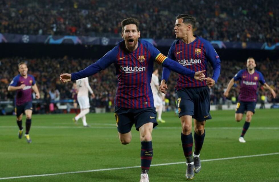 Con un doblete de Messi, Barcelona venció 3-0 a Manchester United y se clasificó a semifinales de la Champions