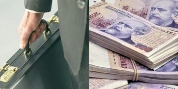 Periodista neuquino encontró un maletín con 475 mil pesos y lo devolvió