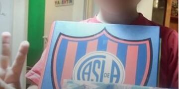 Un papá se enteró por una carta que su hijo dejó de ser de San Lorenzo para ser de River