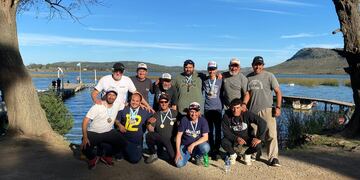 El Club Marea Roja de Tres Arroyos participó en el Provincial de Pesca de Pejerrey embarcado