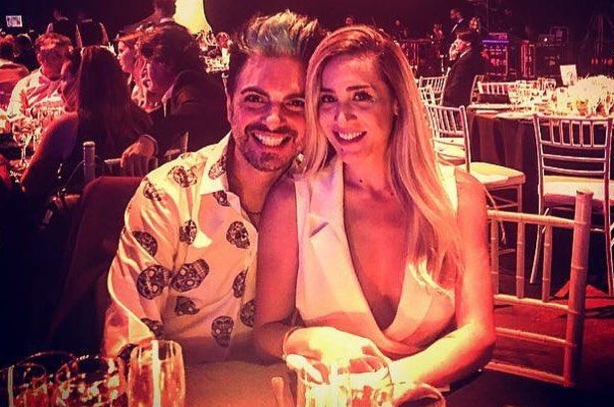 Ale Sergi y su novia Cintia Bustamante
